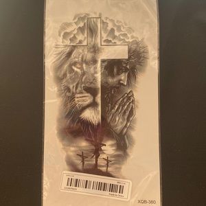 Half Sleeve Temporary Tattoo